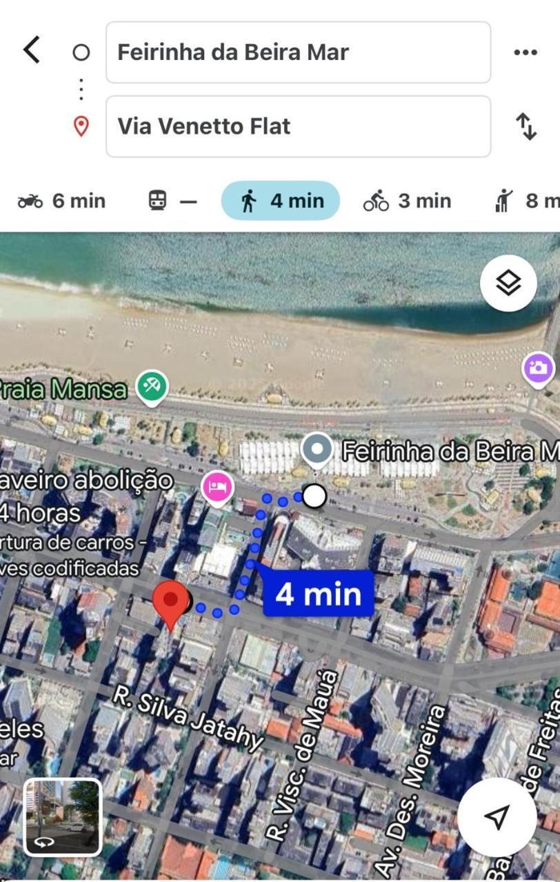 الشقق الفندقية فورتاليزفي  Via Venetto Flat المظهر الخارجي الصورة